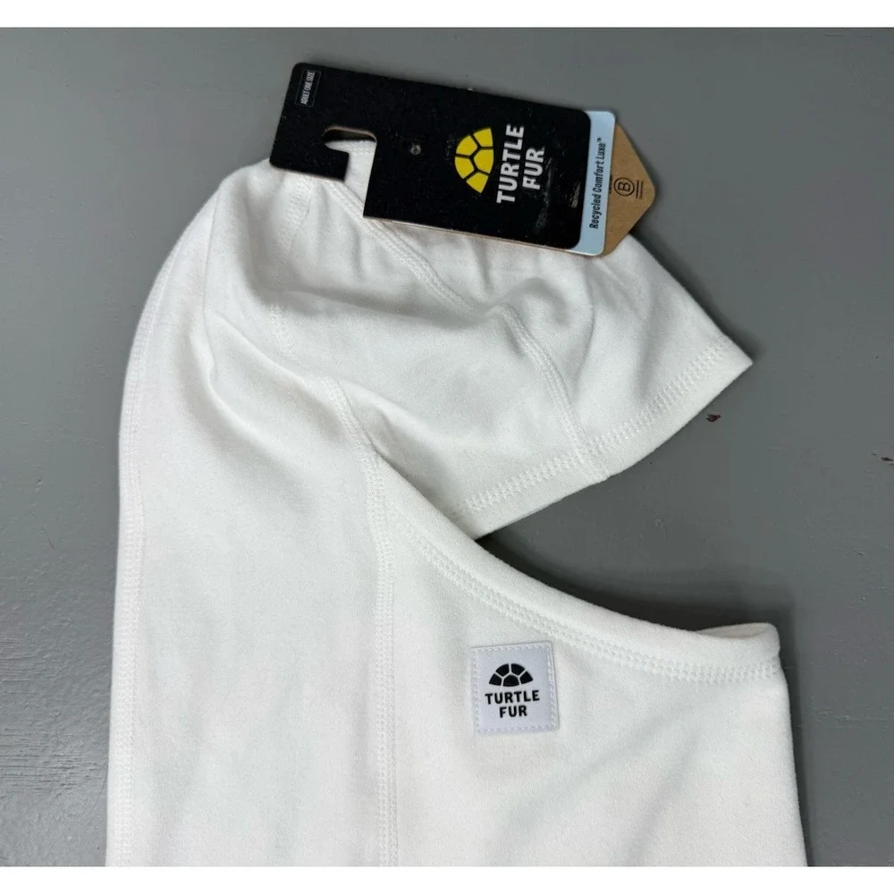Turtle Fur Comfort Lux Quantum Balaclava Breathable‎ White OS NEW